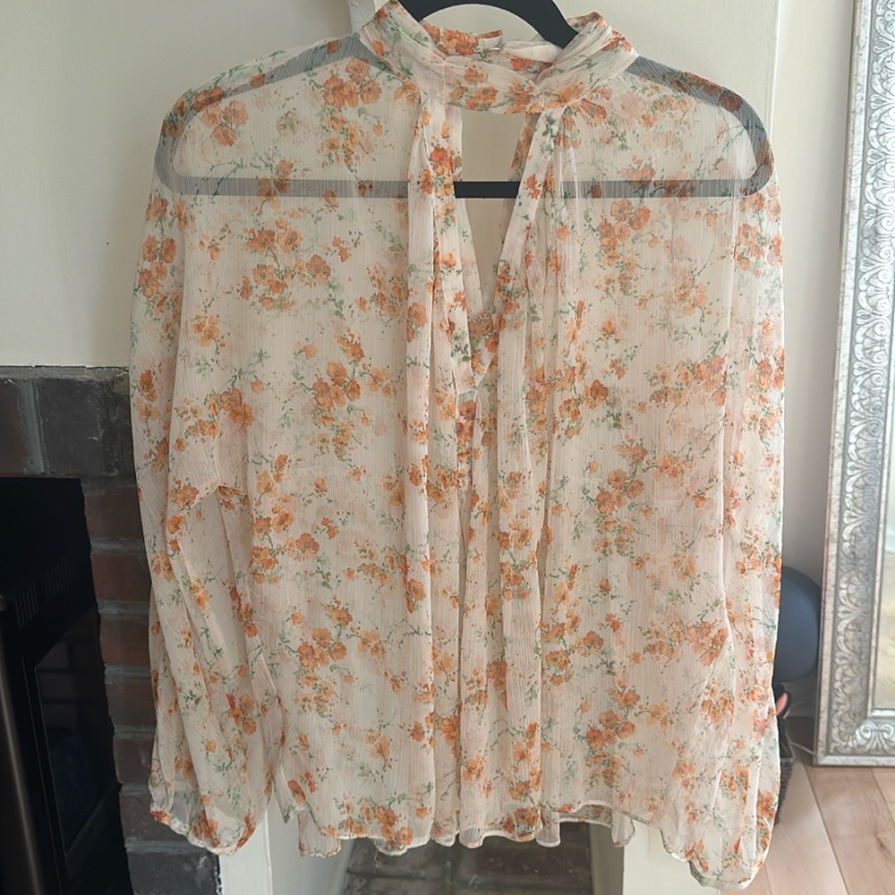 Zara Floral Blouse